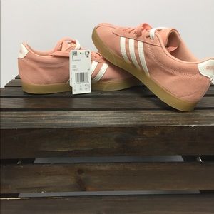 Adidas Women's Courtset, dust Pink/Cloud White/Gum